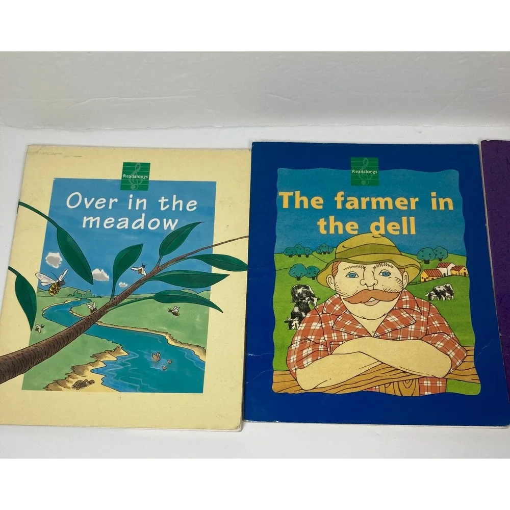 Lot Of 7 Song Books for Early Reader Paperback Single Copies Homeschool Tutoring